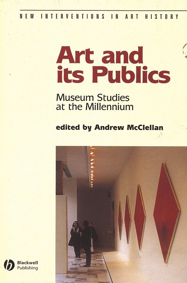 Обложка книги «Art and Its Publics»