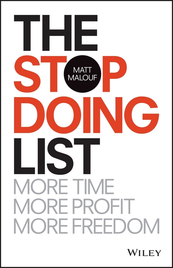 Обложка книги «The Stop Doing List»