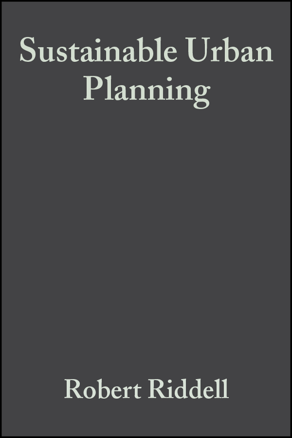 Обложка книги «Sustainable Urban Planning»