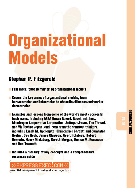 Обложка книги «Organizational Models»