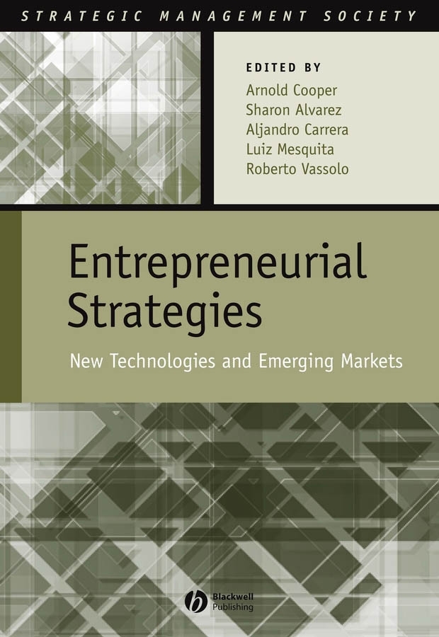 Обложка книги «Entrepreneurial Strategies»