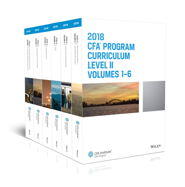 Обложка книги «CFA Program Curriculum 2018 Level II»