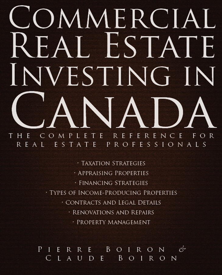 Обложка книги «Commercial Real Estate Investing in Canada»