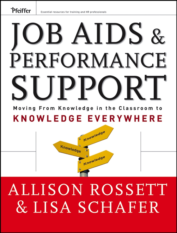 Обложка книги «Job Aids and Performance Support»