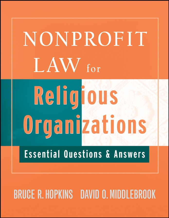 Обложка книги «Nonprofit Law for Religious Organizations»