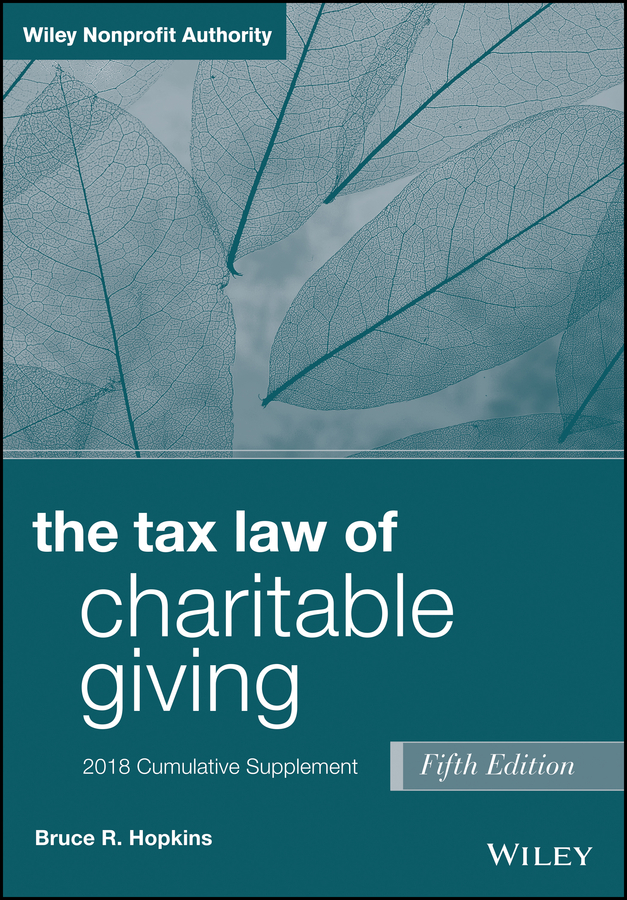 Обложка книги «The Tax Law of Charitable Giving»