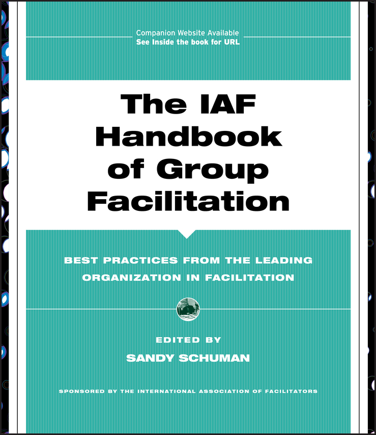Обложка книги «The IAF Handbook of Group Facilitation»