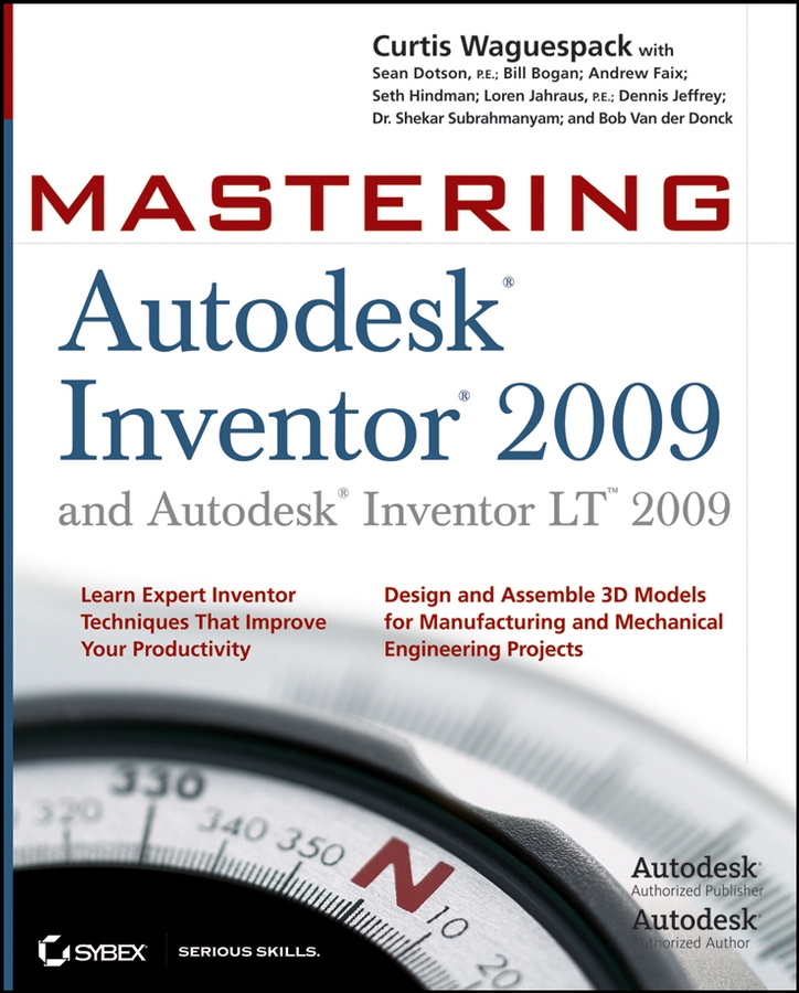 Обложка книги «Mastering Autodesk Inventor 2009 and Autodesk Inventor LT 2009»