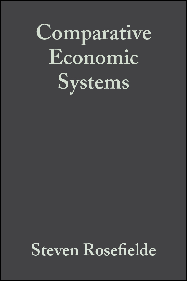 Обложка книги «Comparative Economic Systems»