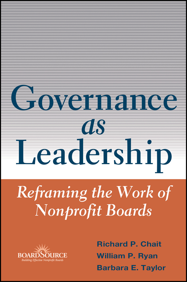 Обложка книги «Governance as Leadership»