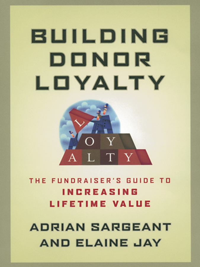 Обложка книги «Building Donor Loyalty»