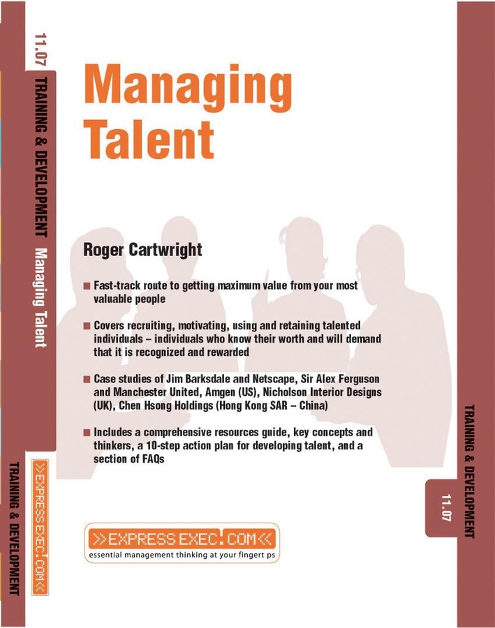 Обложка книги «Managing Talent»