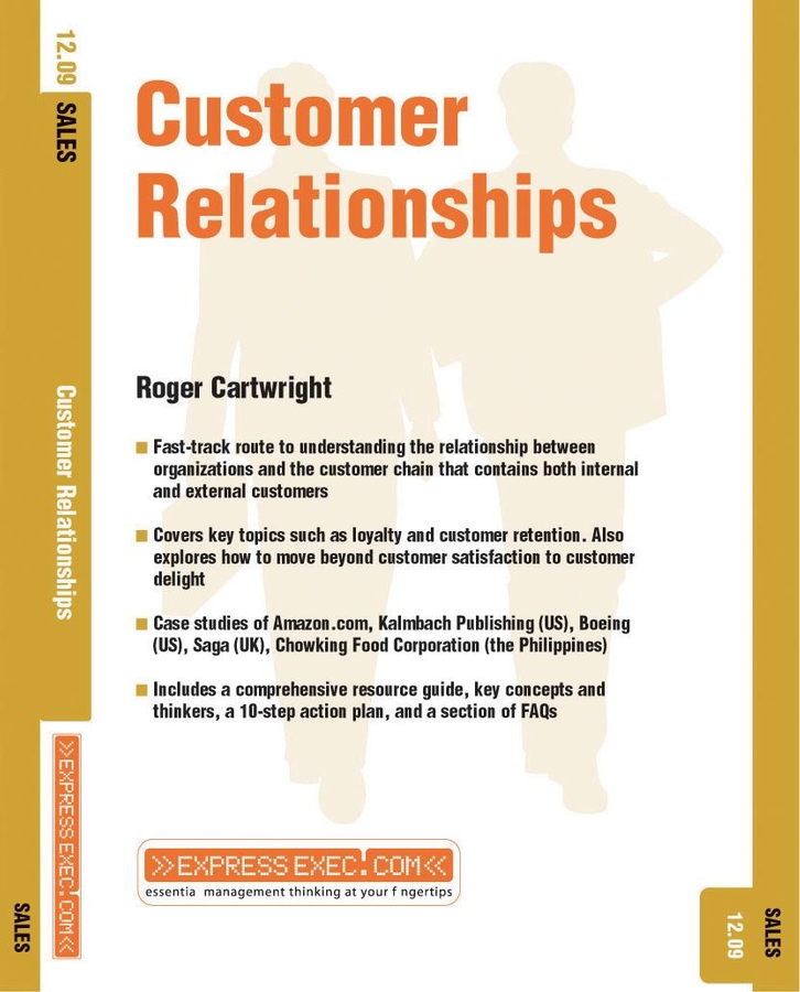 Обложка книги «Customer Relationships»