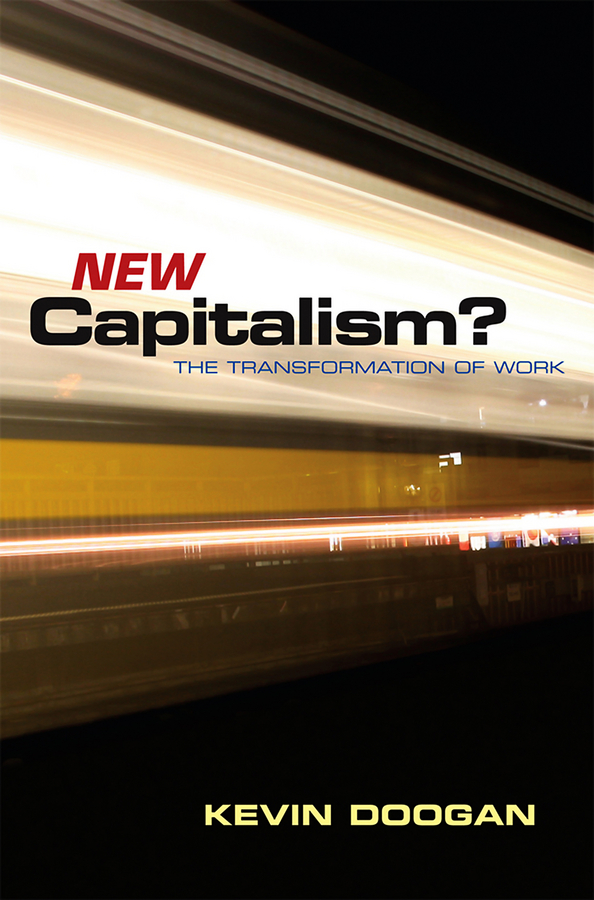 Обложка книги «New Capitalism?»