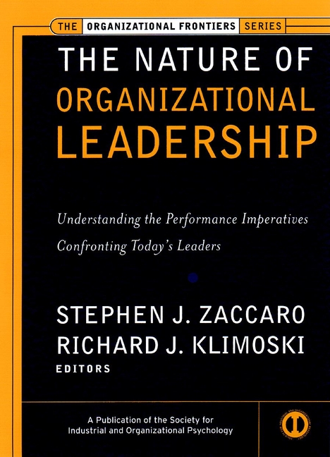 Обложка книги «The Nature of Organizational Leadership»