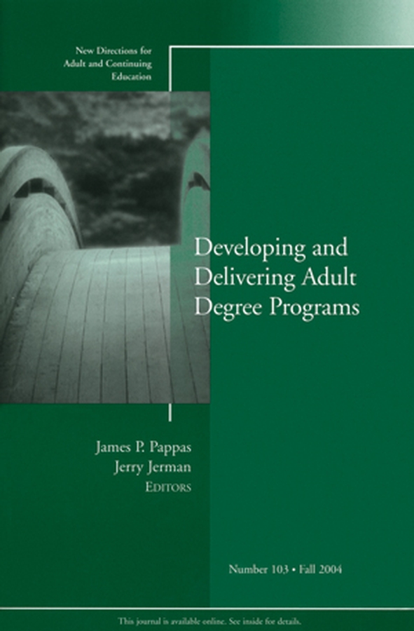 Обложка книги «Developing and Delivering Adult Degree Programs»