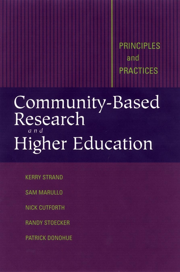 Обложка книги «Community-Based Research and Higher Education»