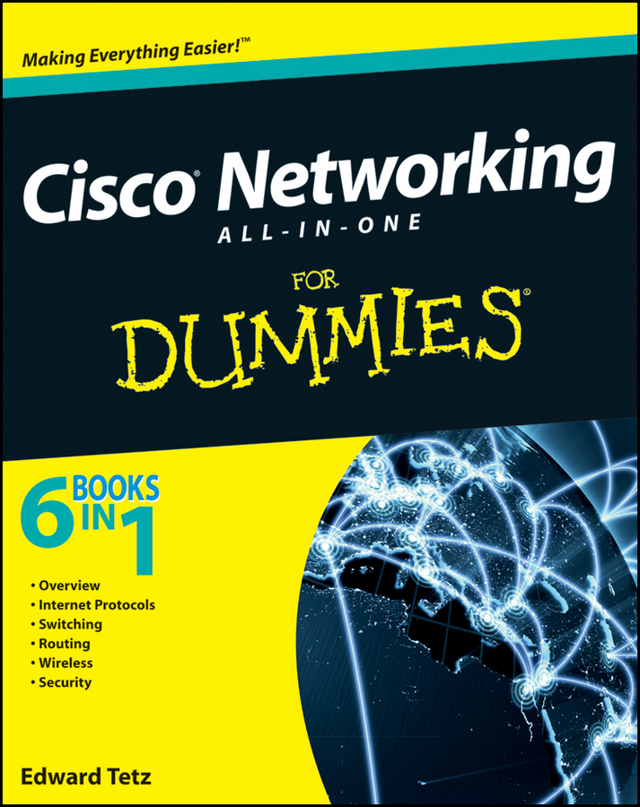 Обложка книги «Cisco Networking All-in-One For Dummies»