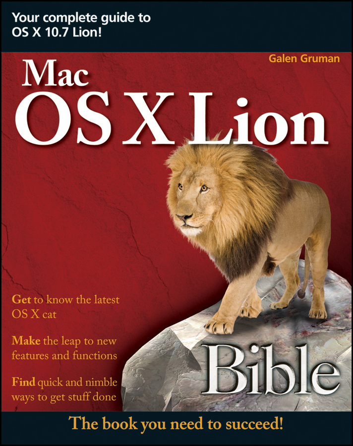 Обложка книги «Mac OS X Lion Bible»