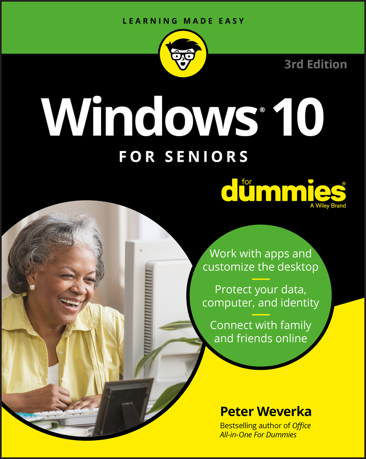 Обложка книги «Windows 10 For Seniors For Dummies»