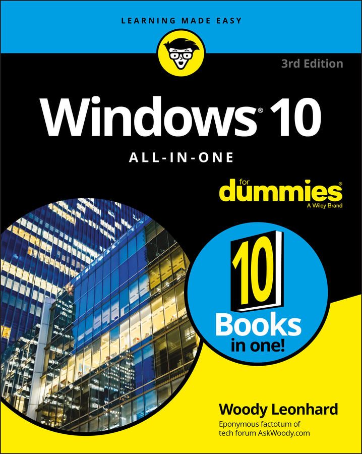 Обложка книги «Windows 10 All-In-One For Dummies»
