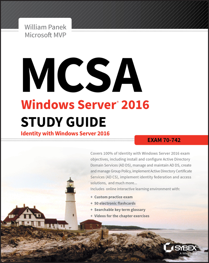 Обложка книги «MCSA Windows Server 2016 Study Guide: Exam 70-742»
