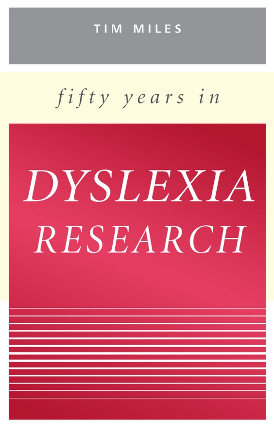 Обложка книги «Fifty Years in Dyslexia Research»