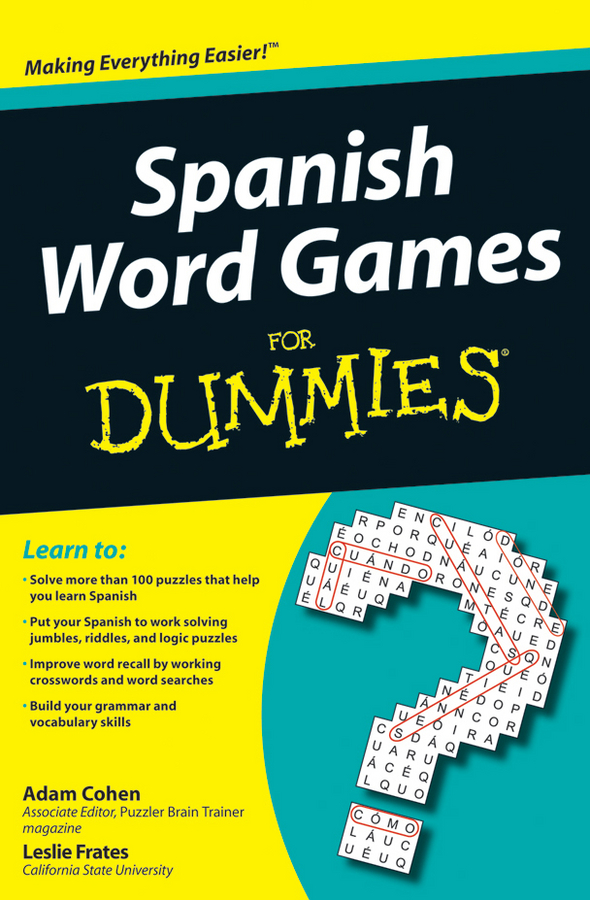 Обложка книги «Spanish Word Games For Dummies»