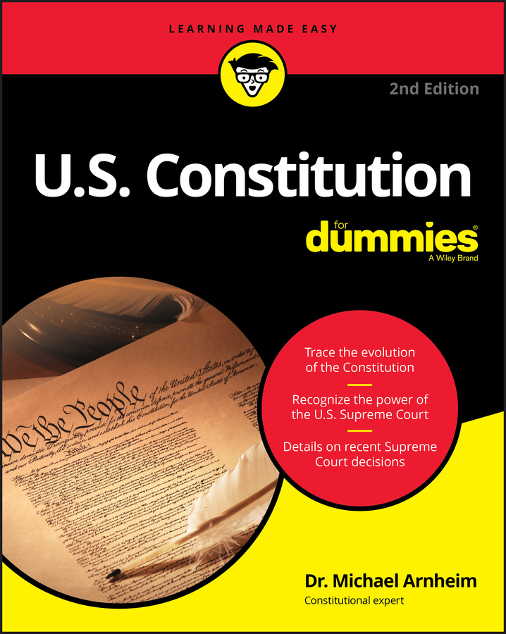 Обложка книги «U.S. Constitution For Dummies»