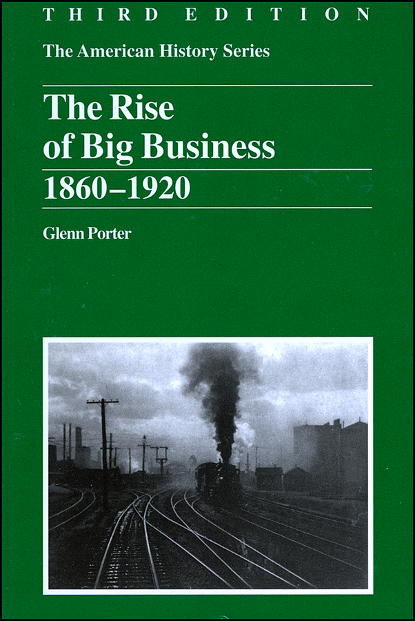 Обложка книги «The Rise of Big Business»