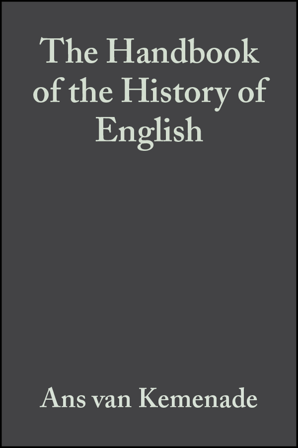 Обложка книги «The Handbook of the History of English»