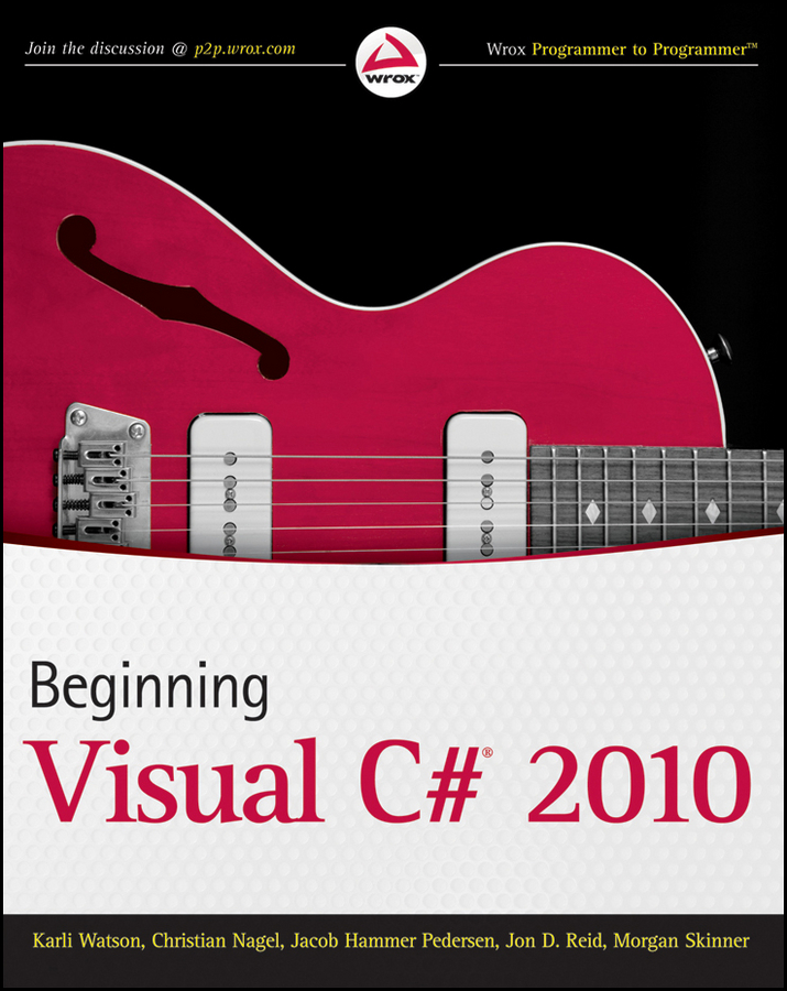 Обложка книги «Beginning Visual C# 2010»
