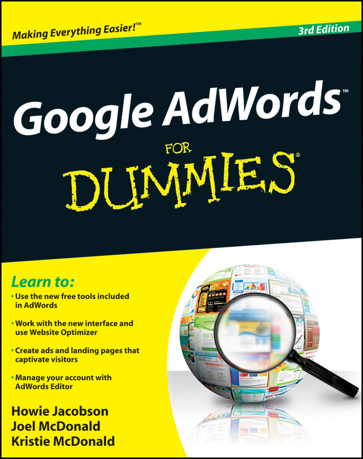 Обложка книги «Google AdWords For Dummies»