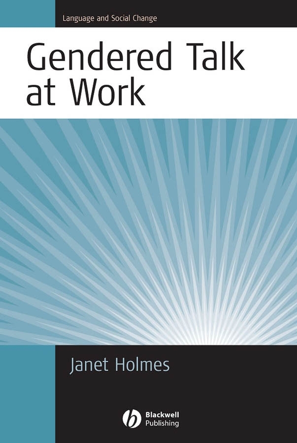 Обложка книги «Gendered Talk at Work»