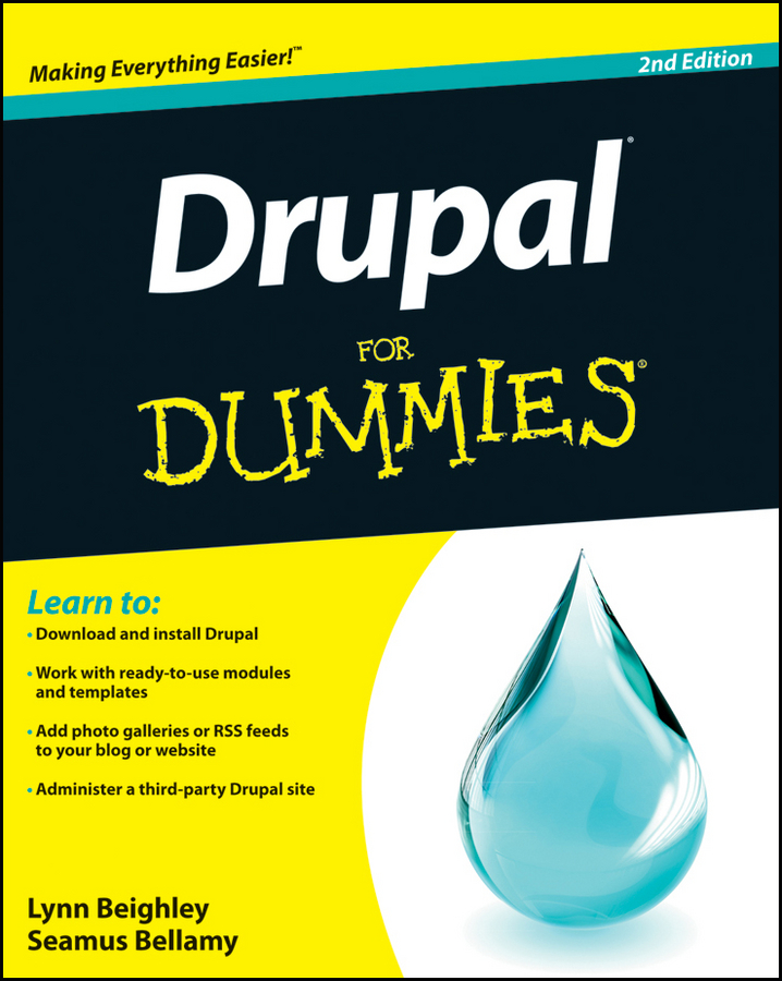 Обложка книги «Drupal For Dummies»
