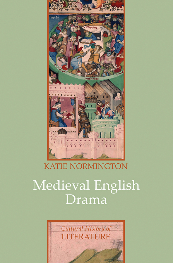 Обложка книги «Medieval English Drama»