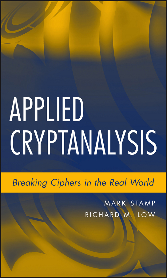 Обложка книги «Applied Cryptanalysis»