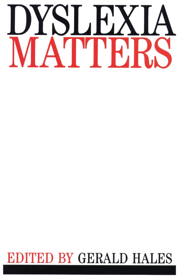 Обложка книги «Dyslexia Matters»