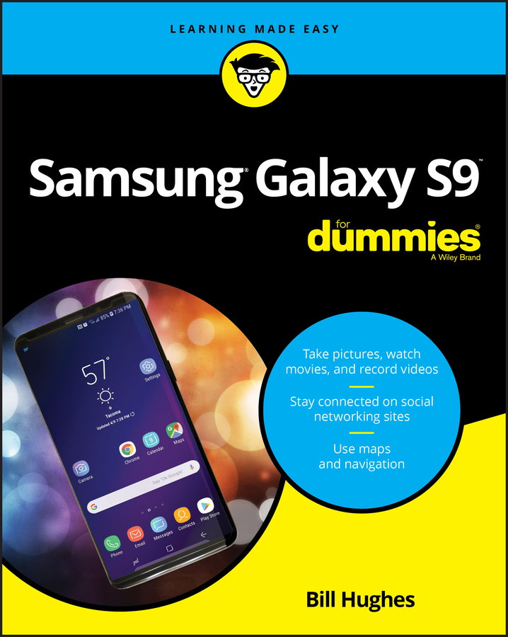 Обложка книги «Samsung Galaxy S9 For Dummies»