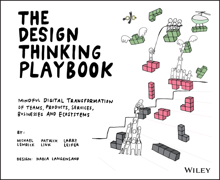 Обложка книги «The Design Thinking Playbook»