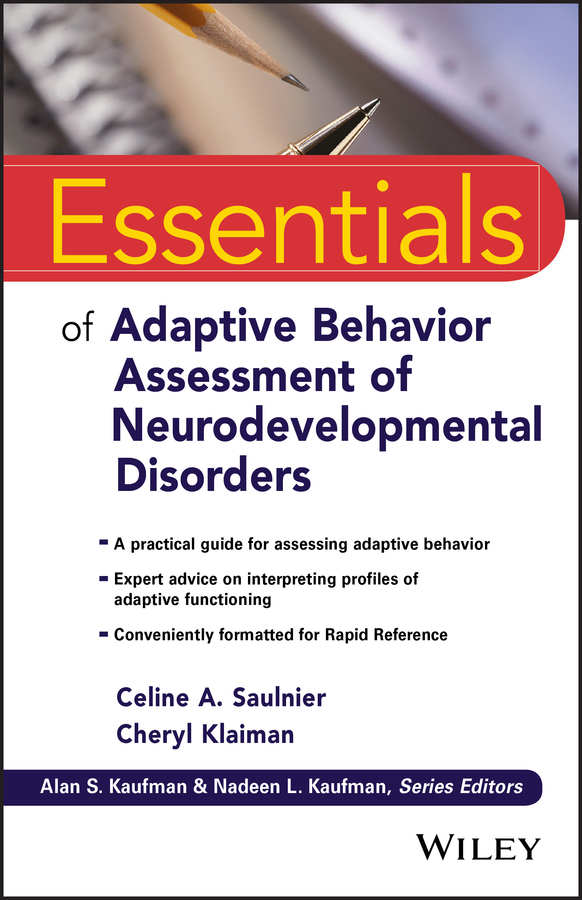 Обложка книги «Essentials of Adaptive Behavior Assessment of Neurodevelopmental Disorders»