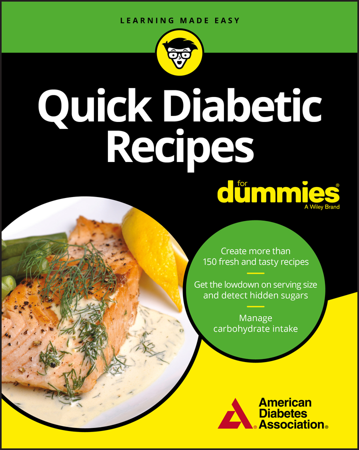 Обложка книги «Quick Diabetic Recipes For Dummies»