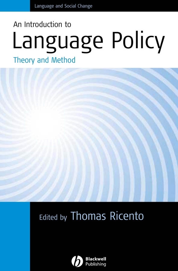 Обложка книги «An Introduction to Language Policy»