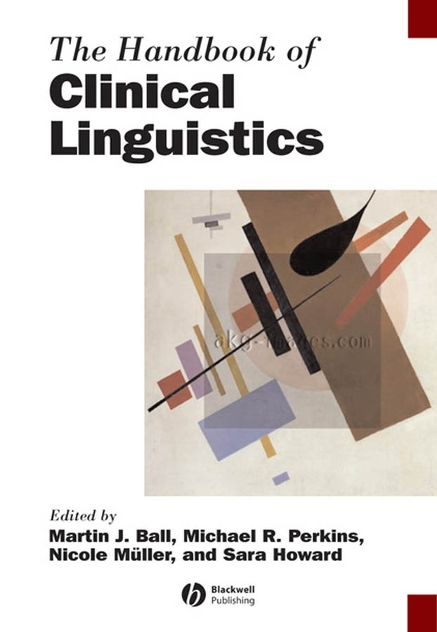Обложка книги «The Handbook of Clinical Linguistics»