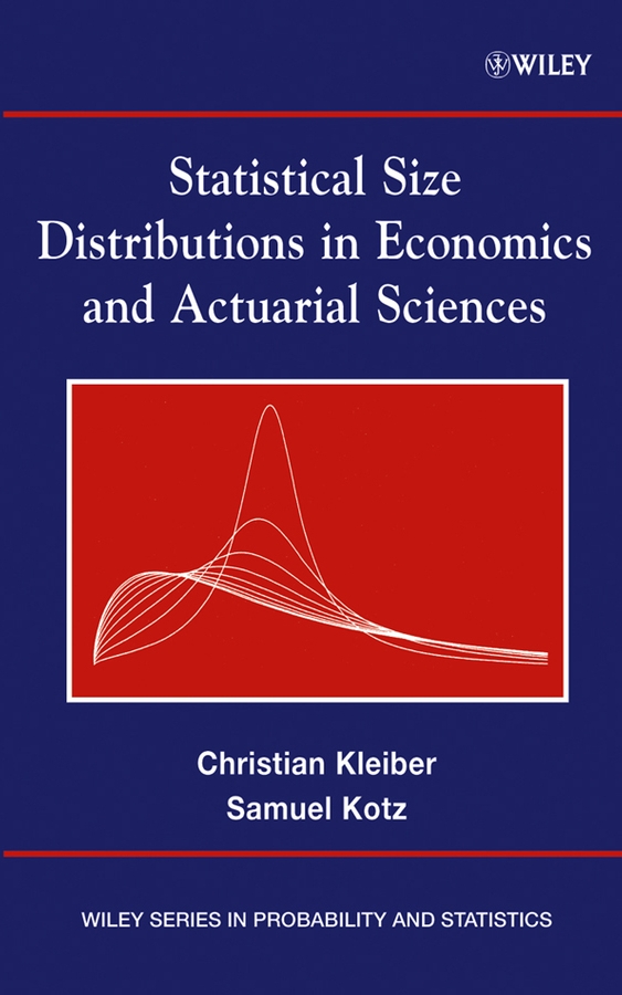 Обложка книги «Statistical Size Distributions in Economics and Actuarial Sciences»