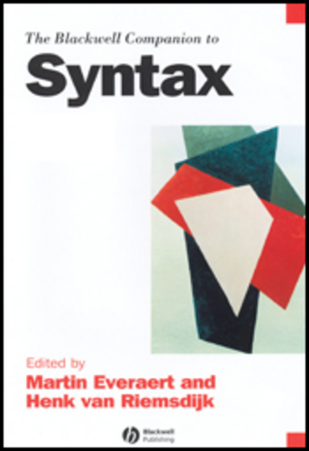 Обложка книги «The Blackwell Companion to Syntax»