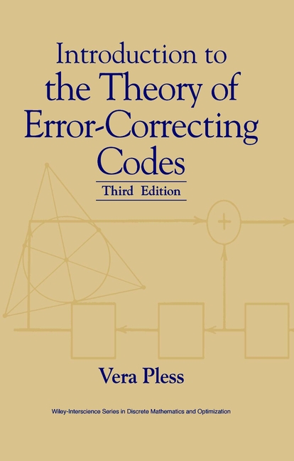 Обложка книги «Introduction to the Theory of Error-Correcting Codes»