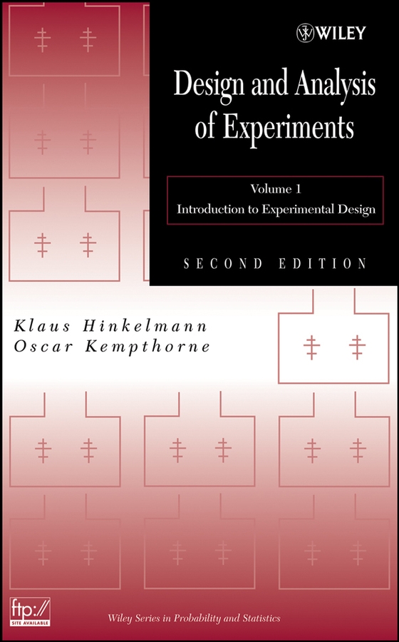 Обложка книги «Design and Analysis of Experiments, Volume 1»