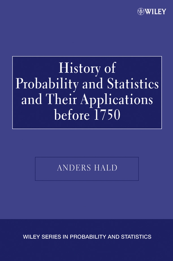 Обложка книги «A History of Probability and Statistics and Their Applications before 1750»