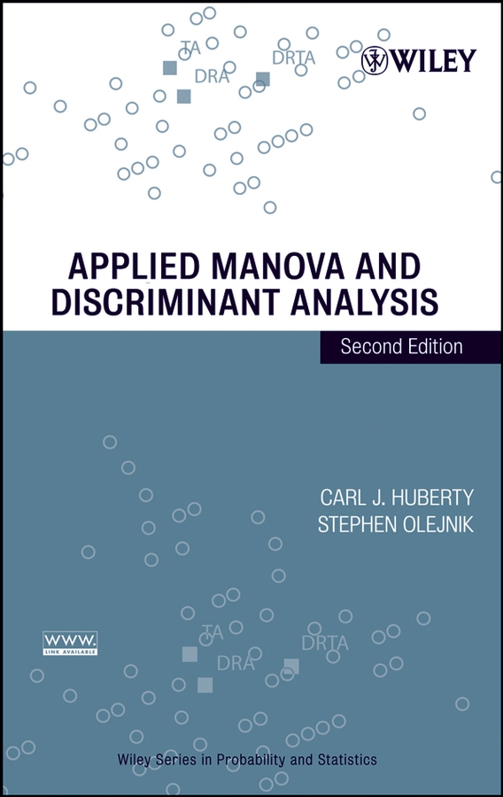 Обложка книги «Applied MANOVA and Discriminant Analysis»